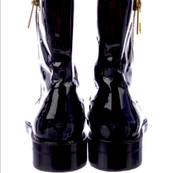 Authentic Louis Vuitton Black Combat Boots - Picture 4 of 5